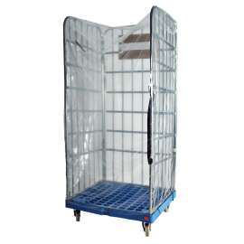 Plastic rolcontainerhoezen